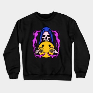 Halloween Skeleton Witcher Crewneck Sweatshirt